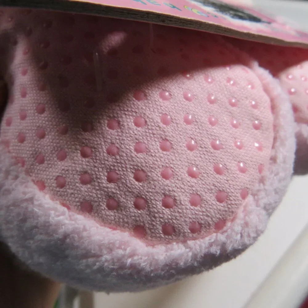 Baby Pink & White Bear Hat - cap, shoes & mittens  0-6mts Baby Girl